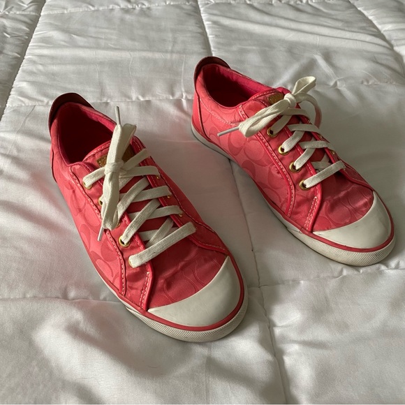 Coach Barrett Pink Sneakers - Picture 2 of 6